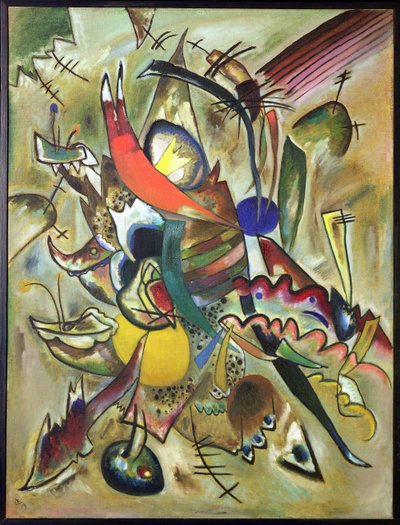 Schilderij met Punten, 1919 door Wassily Kandinsky